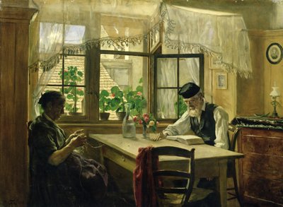 A Peaceful Sunday by Hans Thoma